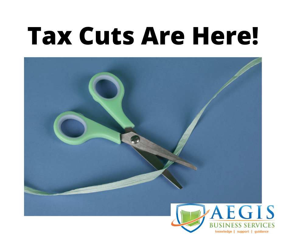 Tax Cut Are Here!